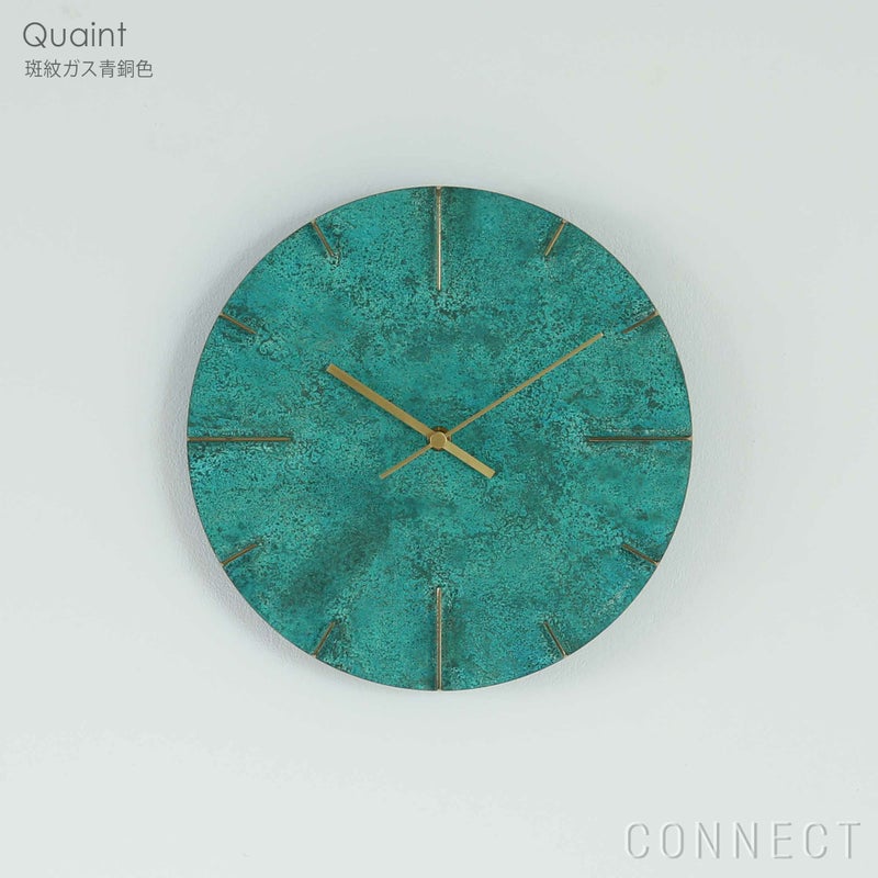 LEMNOS ( レムノス ) / Quaint（クエィント） / 斑紋純銀色 / 掛け時計