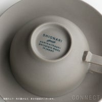 yumiko iihoshi porcelain （イイホシユミコ） / SHIONARI（シオナリ） / cup（S） / グレー