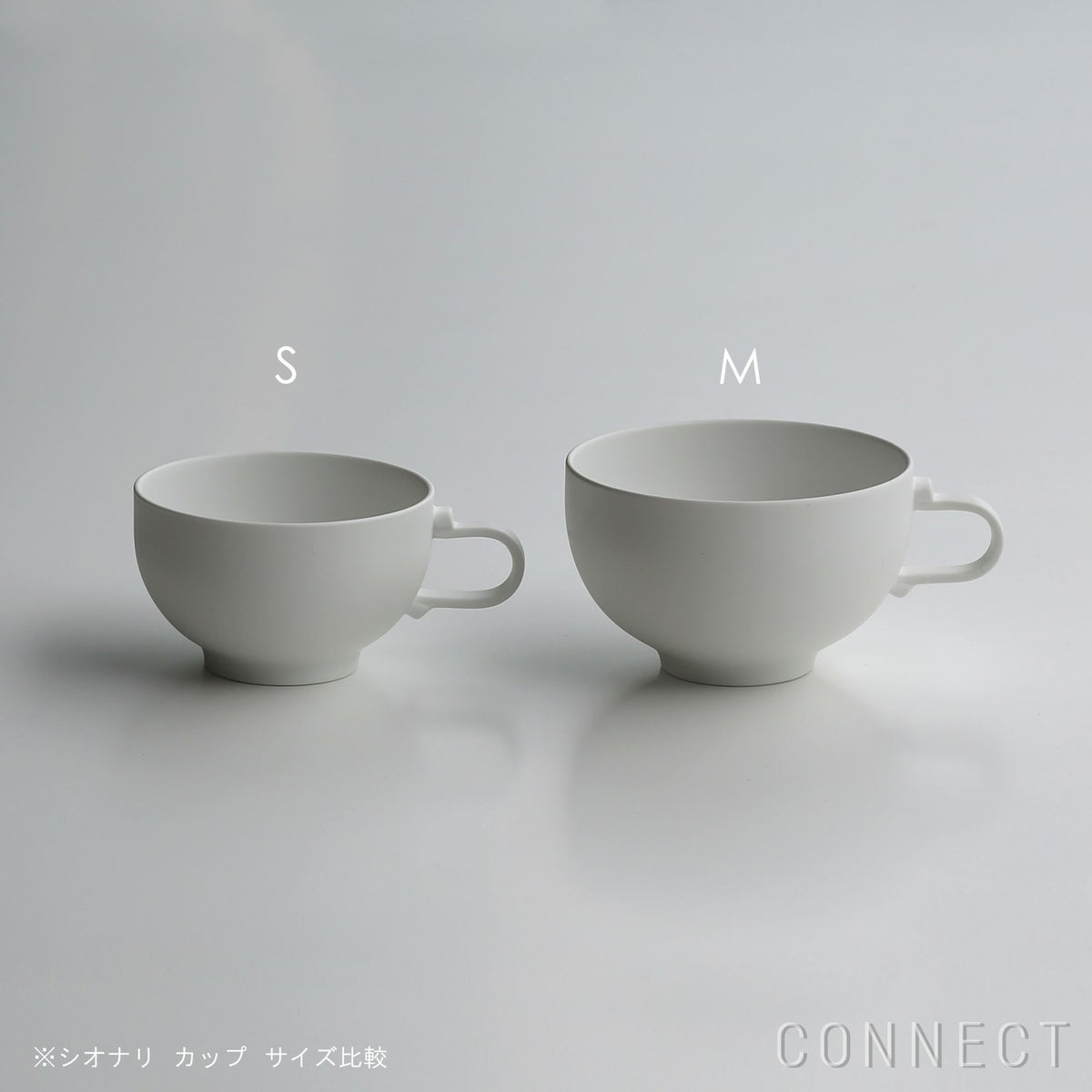 yumiko iihoshi porcelain （イイホシユミコ） / SHIONARI（シオナリ） / cup（M） / ホワイト