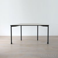 Vitra（ヴィトラ） / Map Table（マップテーブル）台形 W1500 / ベーシックダーク脚・パウダーコート仕上げ / ブレーキ・キャスター付き / デスク