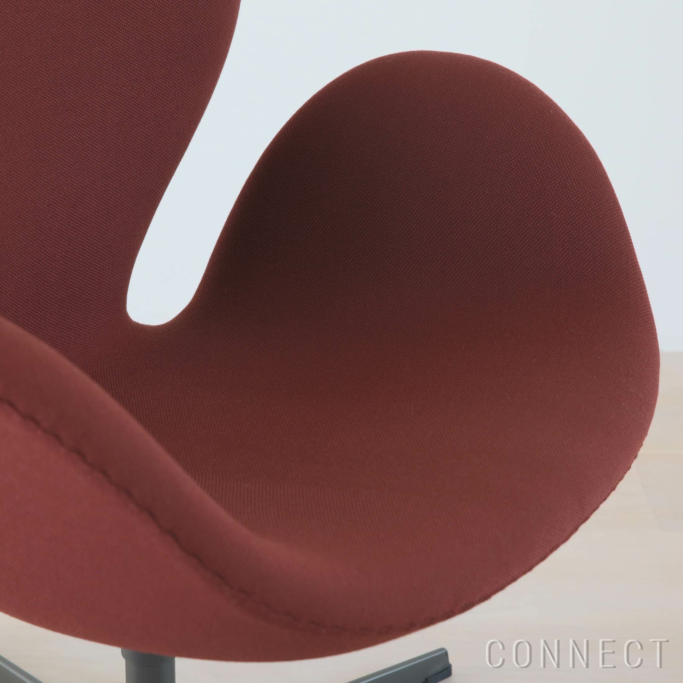 もう１脚あり★フランフラン コムン チェア ファブリック レッド ブラウン FRITZ HANSEN（フリッツ・ハンセン） / SWAN（スワンチェア