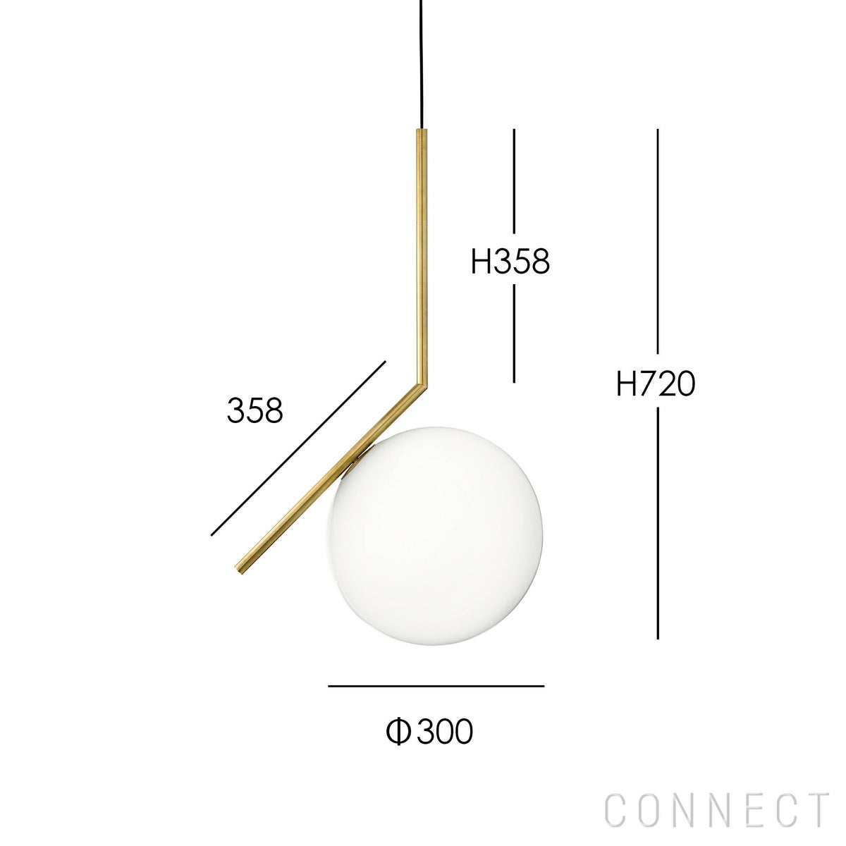 FLOS（フロス） / IC LIGHTS（アイシーライツ） / S2 / ペンダントライト
