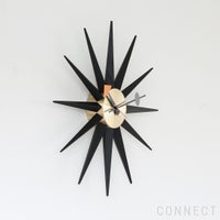 Vitra（ヴィトラ） / Wall Clocks（ウォールクロック） / Sunburst Clock（サンバースト クロック） / Black・Brass / 掛け時計