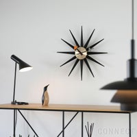 Vitra（ヴィトラ） / Wall Clocks（ウォールクロック） / Sunburst Clock（サンバースト クロック） / Black・Brass / 掛け時計