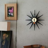 Vitra（ヴィトラ） / Wall Clocks（ウォールクロック） / Sunburst Clock（サンバースト クロック） / Black・Brass / 掛け時計