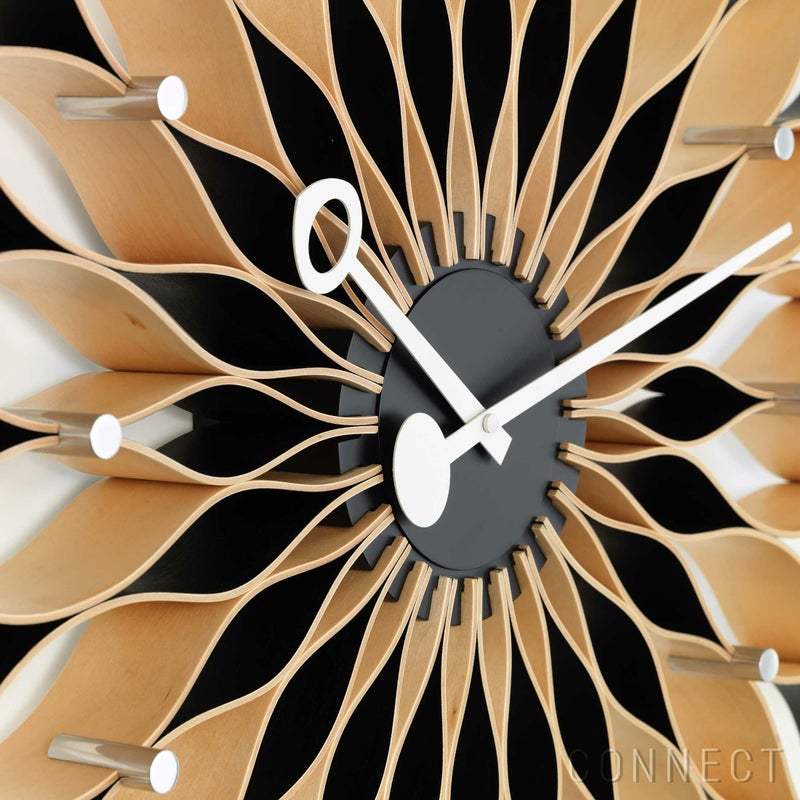 Vitra（ヴィトラ） / Wall Clocks（ウォールクロック） / Sunflower Clock （サンフラワー クロック） / Birch / 掛け時計