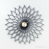 Vitra（ヴィトラ） / Wall Clocks（ウォールクロック） / Sunflower Clock （サンフラワー クロック） / Black / 掛け時計
