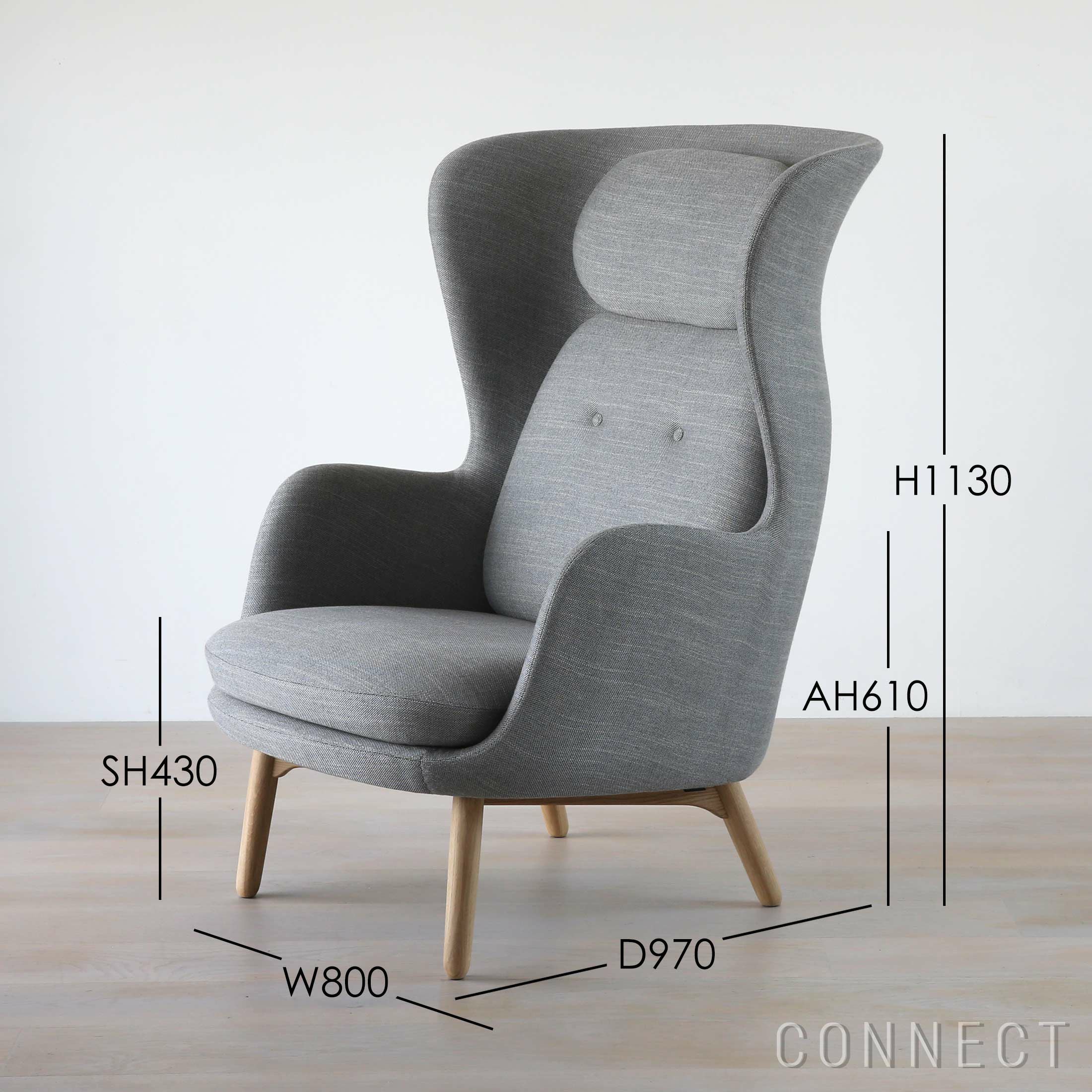 FRITZ HANSEN（フリッツ・ハンセン） / RO（ロオチェア） / ラウンジ