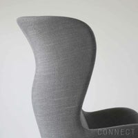 FRITZ HANSEN（フリッツ・ハンセン） / RO（ロオチェア） / ラウンジチェア / ウッドベース / Sunniva 242（スニバ）グレー
