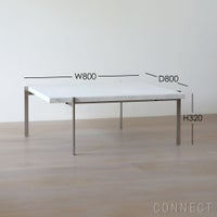 FRITZ HANSEN（フリッツ・ハンセン） / PK61 / 大理石 ロール仕上げ（ホワイト） / コーヒーテーブル / W80
