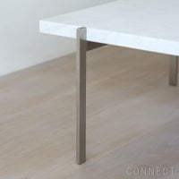 FRITZ HANSEN（フリッツ・ハンセン） / PK61 / 大理石 ロール仕上げ（ホワイト） / コーヒーテーブル / W80