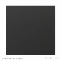 FRITZ HANSEN（フリッツ・ハンセン） / EGG FOOT STOOL（エッグチェア用フットスツール） / ラウンジチェア / Essential Leather（エッセンシャルレザー） / ブラック