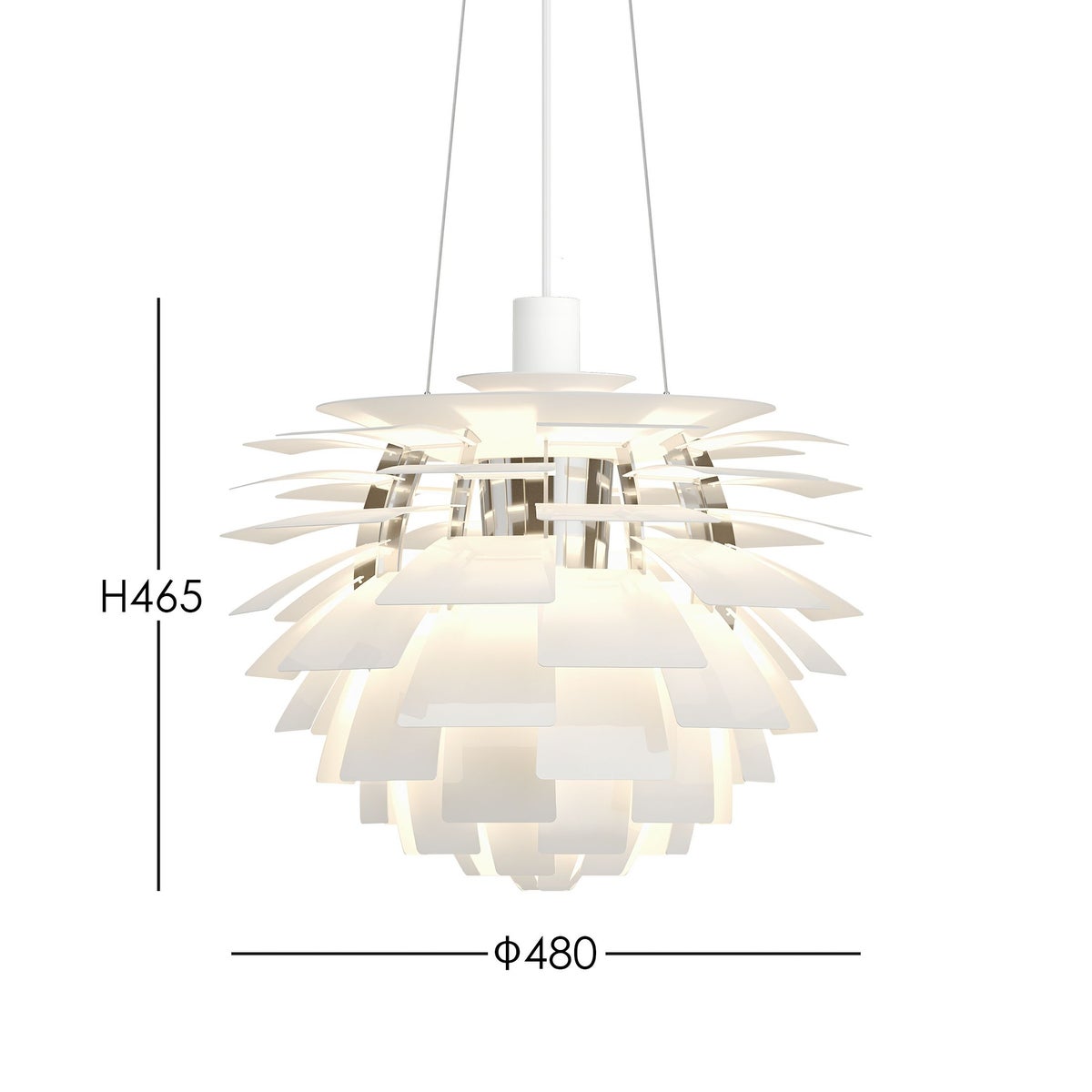 Louis Poulsen（ルイスポールセン） / PH Artichoke480（PHアーティチョーク480） / 組込LED 2700K / ペンダントライト