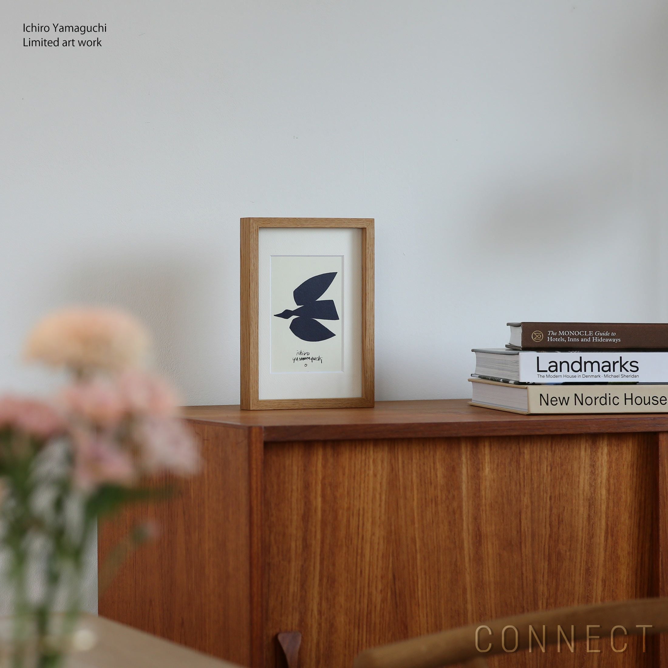 販売終了］【 数量限定 】山口一郎 シルクスクリーン 「Blue Bird