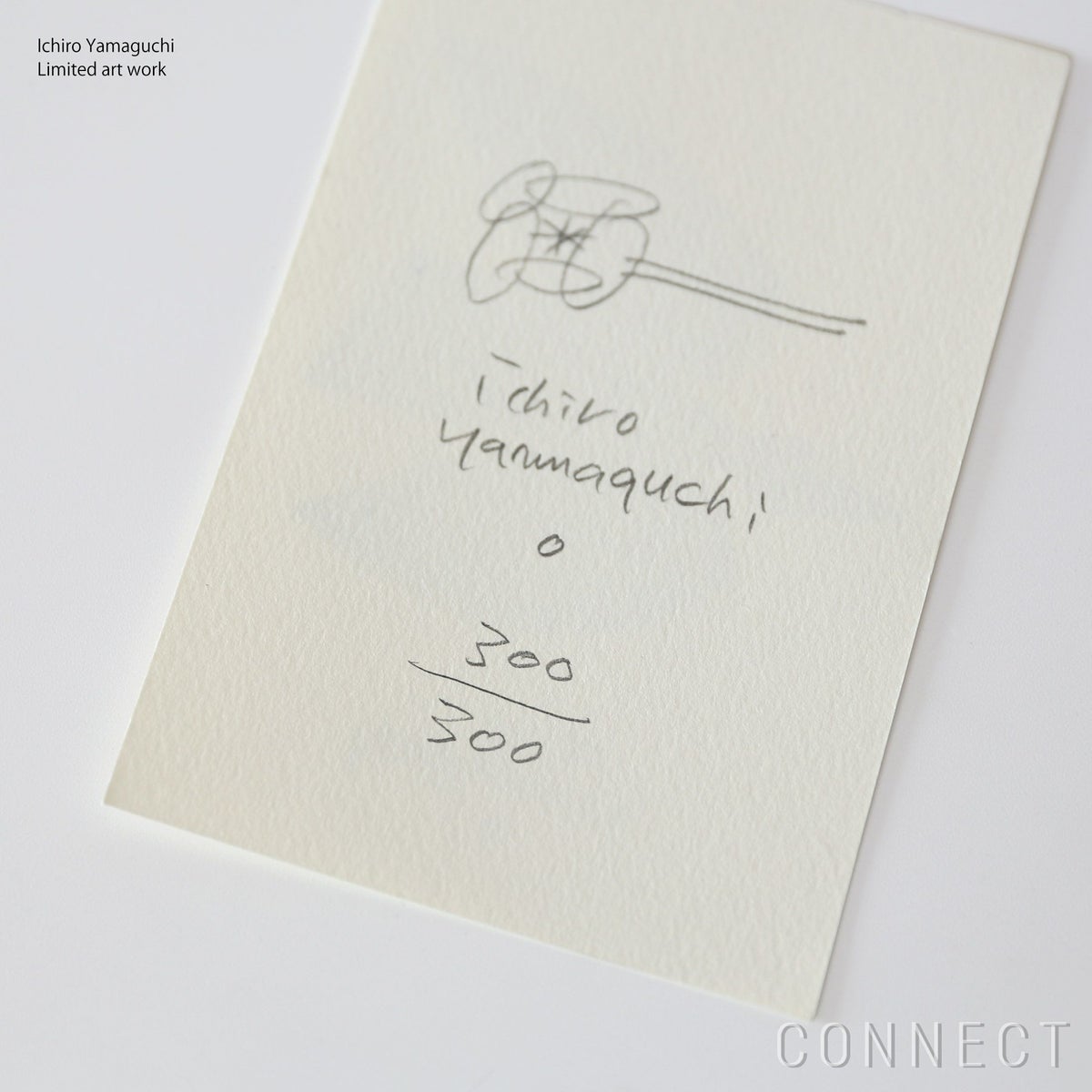 山口一郎 シルクスクリーン 「Blue Bird（青い鳥）」 / アートポスター / ポストカードサイズ