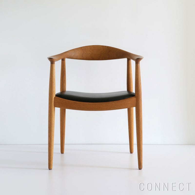 PP Mobler（PPモブラー） / PP503 チェア / オーク材・オイル仕上げ / スタンダードレザー / ブラック