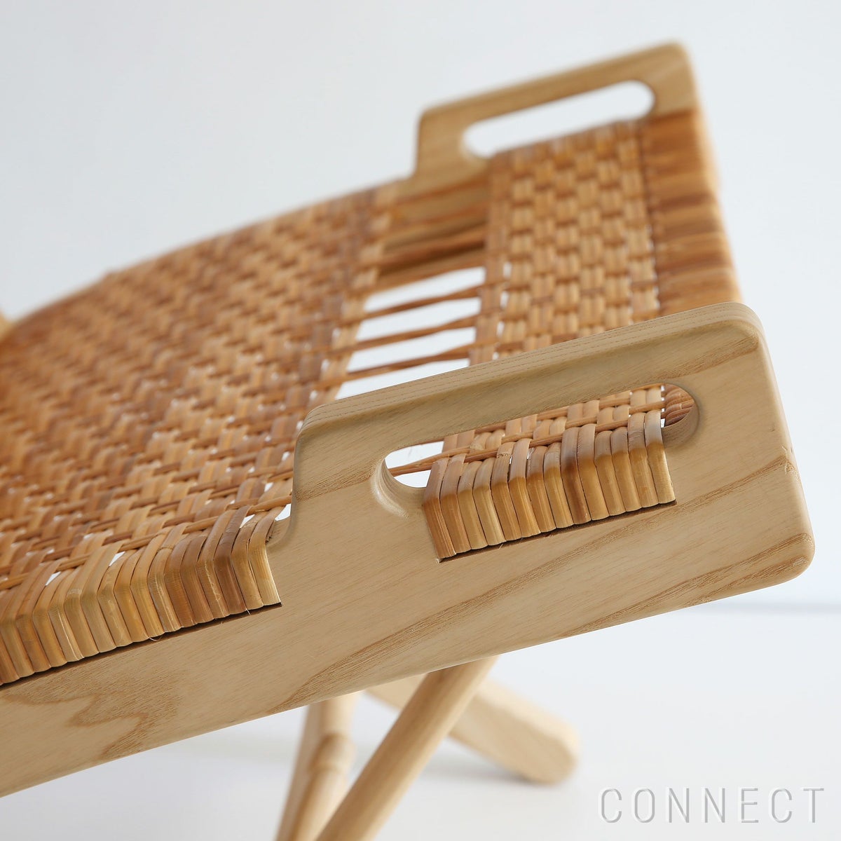 PP Mobler（PPモブラー） / Folding chair（フォールディングチェア） / アッシュ材・ソープ仕上げ / Cane seat（籐張り）