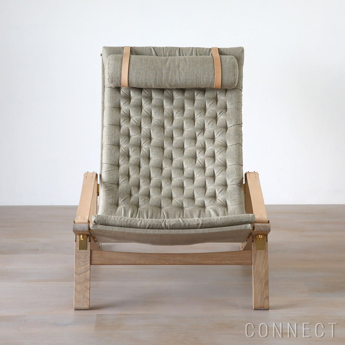 CARL HANSEN & SON（カール・ハンセン＆サン） / FK10 / オーク材・ホワイトオイル仕上げ・ナチュラルキャンバス / ラウンジチェア