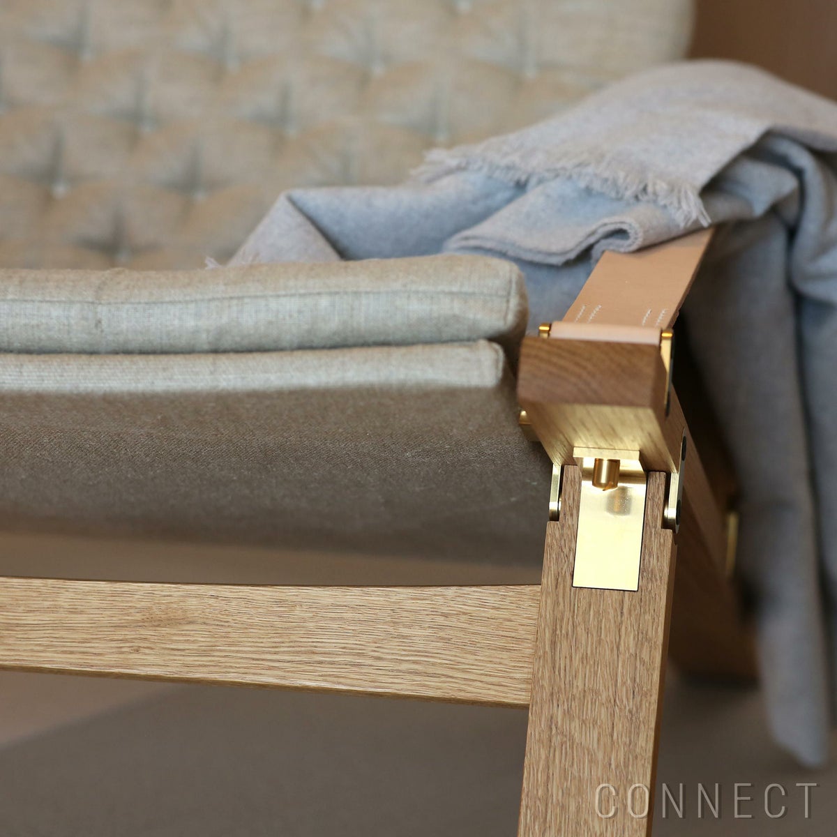 CARL HANSEN & SON（カール・ハンセン＆サン） / FK11 PLICO CHAIR（プリコチェア） / オーク材・オイル仕上げ・ナチュラルキャンバス / ラウンジチェア