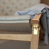 CARL HANSEN & SON（カール・ハンセン＆サン） / FK11 PLICO CHAIR（プリコチェア） / オーク材・オイル仕上げ・ナチュラルキャンバス / ラウンジチェア