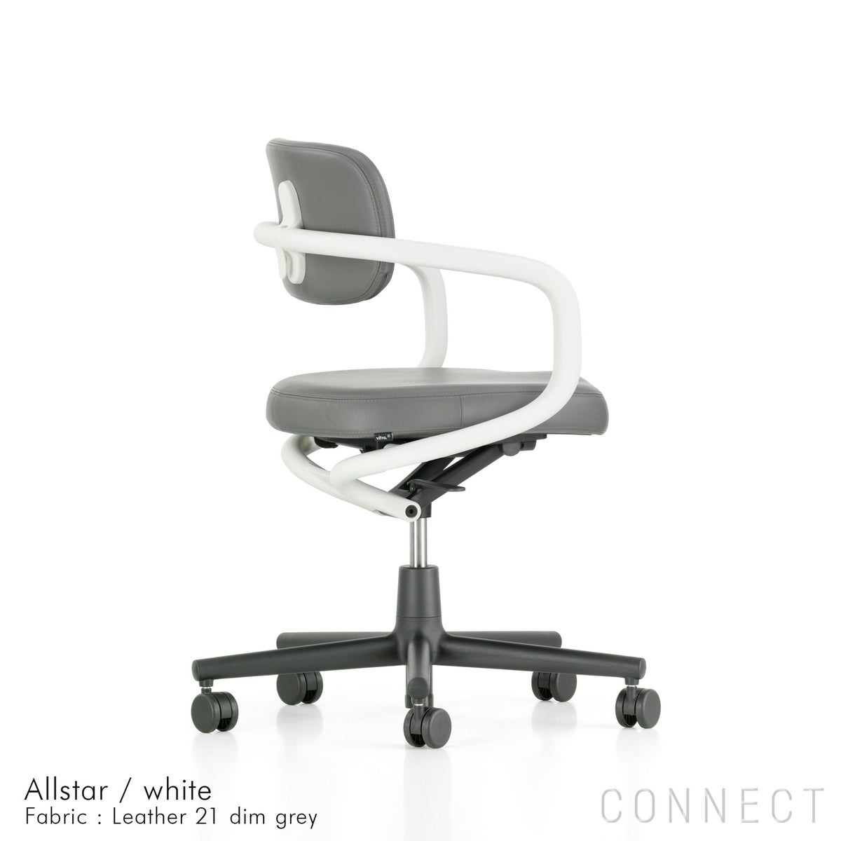 Vitra（ヴィトラ） / Allstar（オールスター） / Leather 21 / ホワイト / デスクチェア