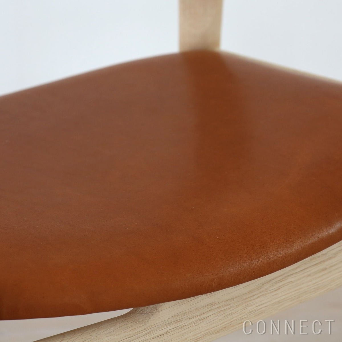 PP Mobler（PPモブラー） / PP58 チェア / オーク材・ソープ仕上げ / レザー / Vacona Cognac