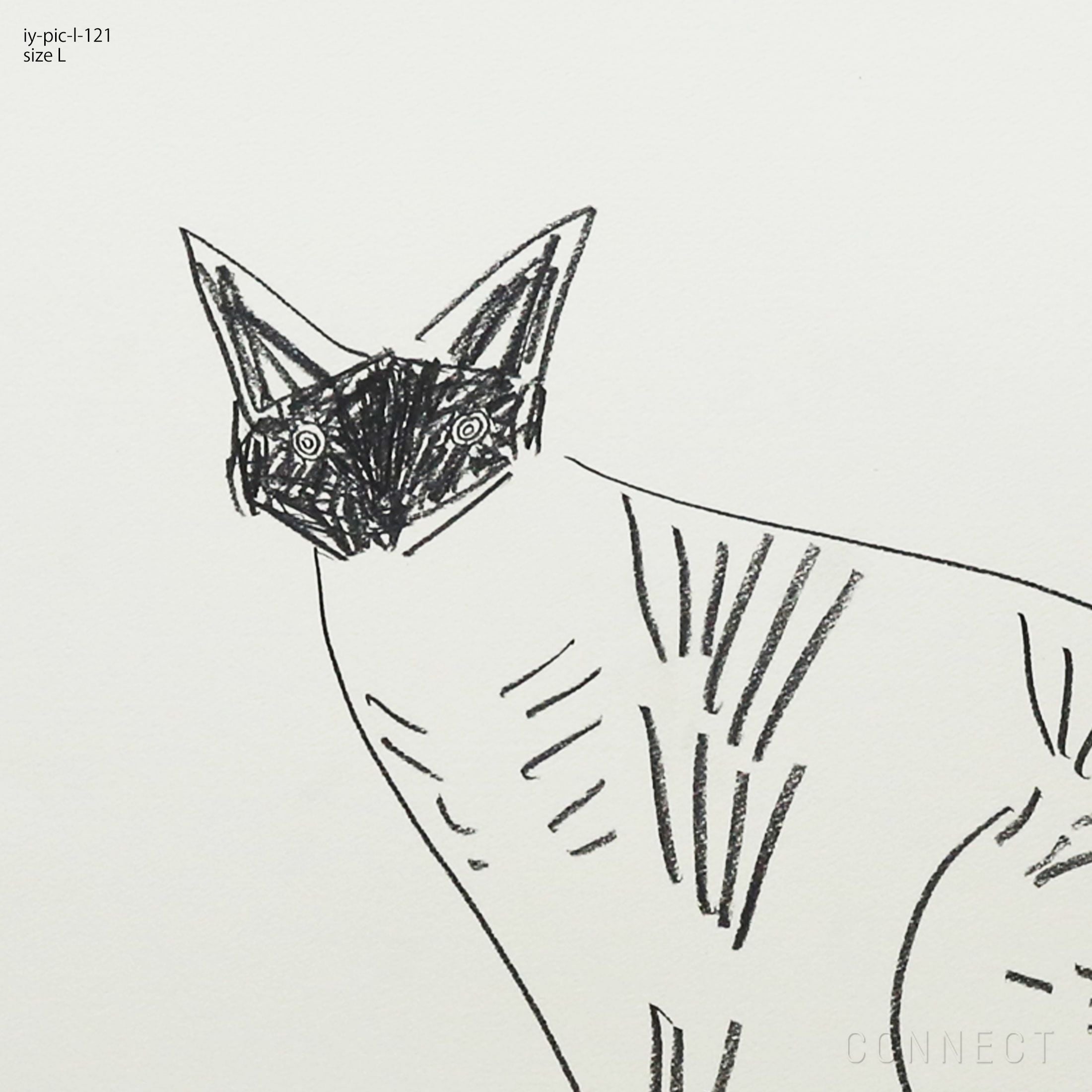 販売終了］山口一郎 / Lサイズ / 猫 / iy-pic-l-121 | CONNECT