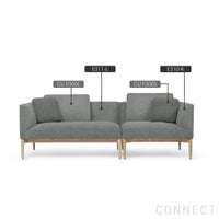 CARL HANSEN & SON （カール・ハンセン＆サン） / EMBRACE SOFA（エンブレイスソファ）セット / E311・E310 / オーク材・オイル仕上げ / Hallingdal（ハリンダル）