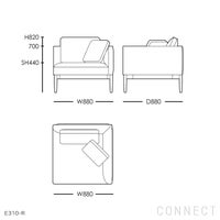 CARL HANSEN & SON （カール・ハンセン＆サン） / EMBRACE SOFA（エンブレイスソファ）セット / E311・E310 / オーク材・オイル仕上げ / Hallingdal（ハリンダル）