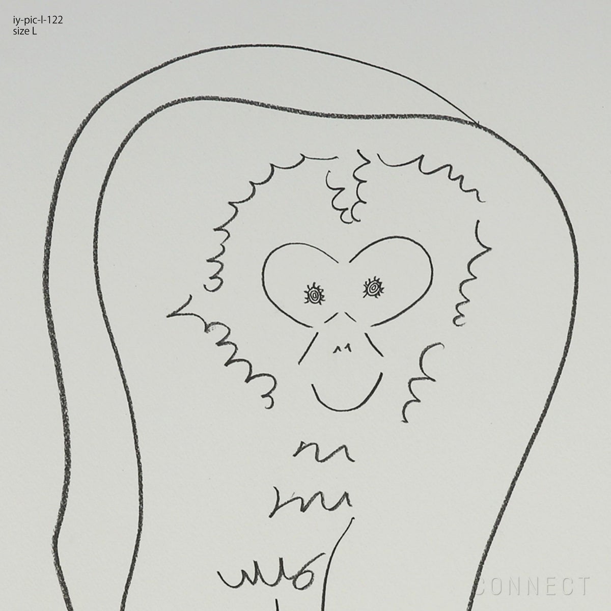 山口一郎 / Lサイズ / 猿 / iy-pic-l-122