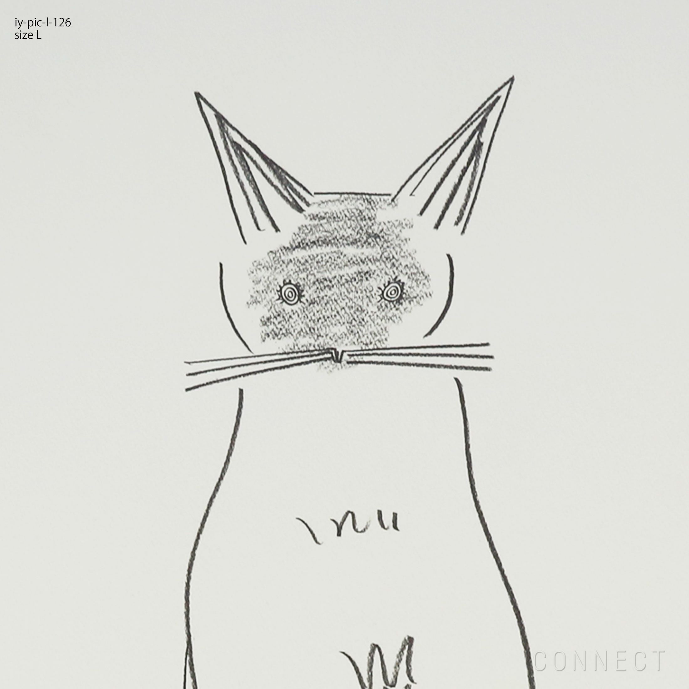 販売終了］山口一郎 / Lサイズ / シャム猫 / iy-pic-l-126 | CONNECT