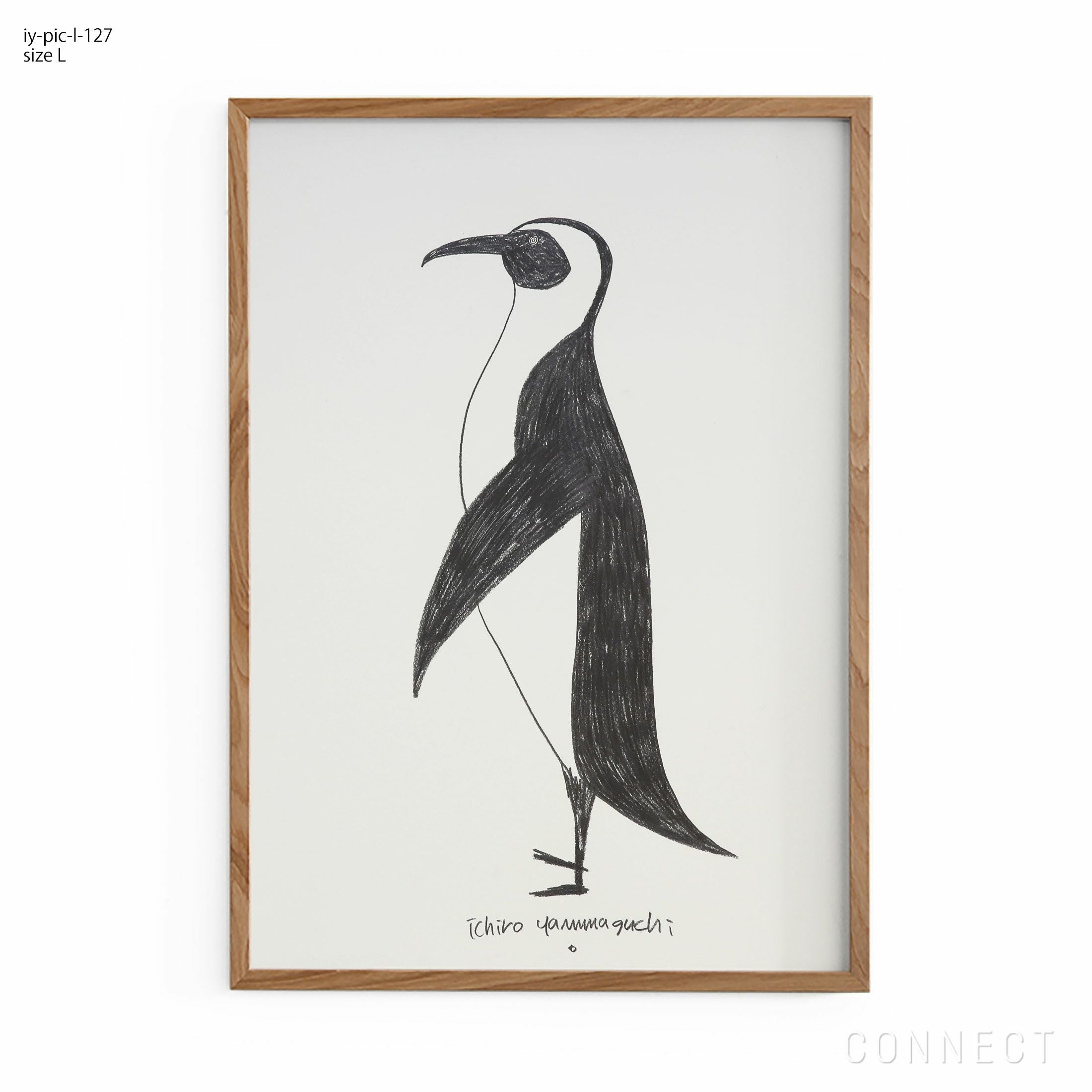販売終了］山口一郎 / Lサイズ / ペンギン / iy-pic-l-127 | CONNECT