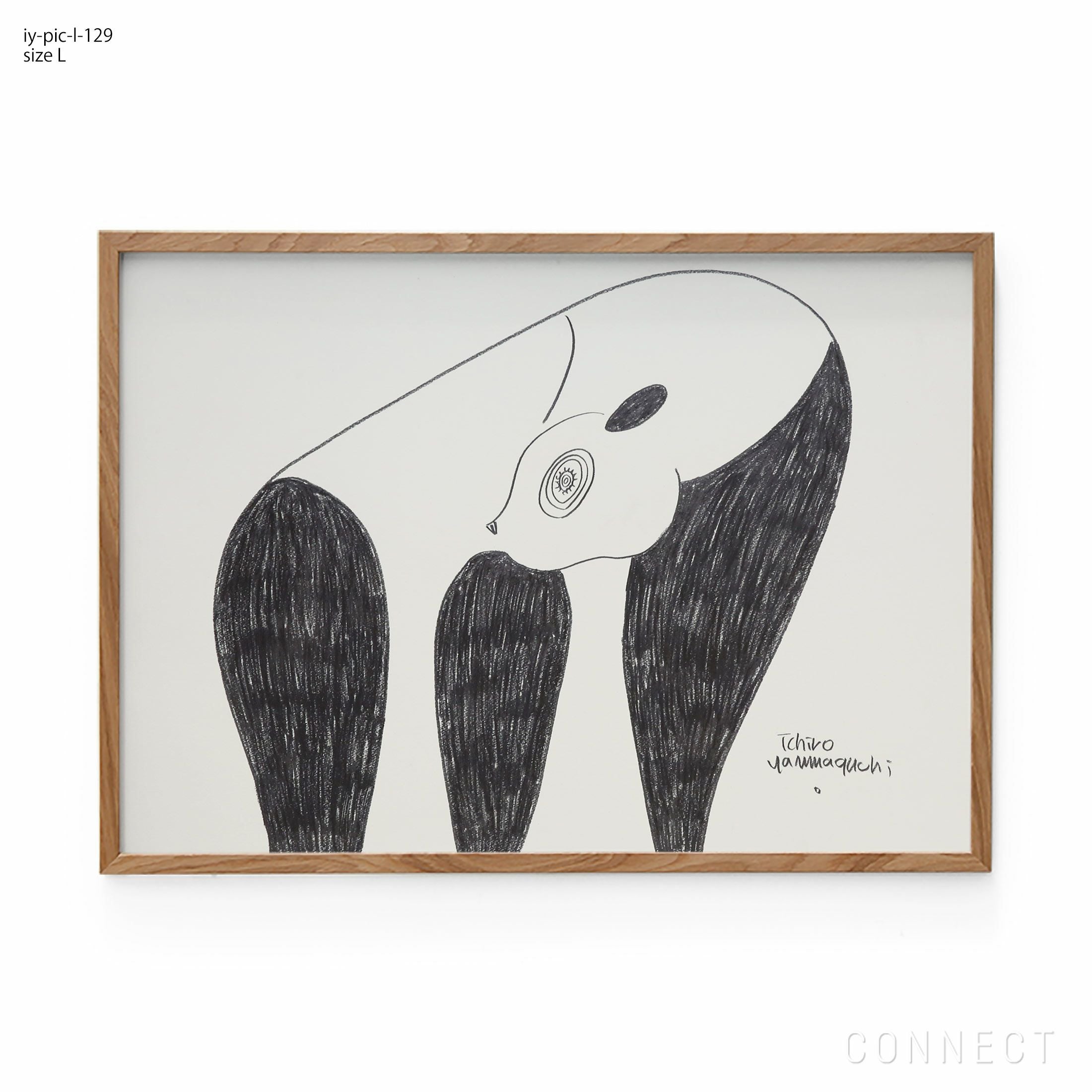 販売終了］山口一郎 / Lサイズ / パンダ / iy-pic-l-129 | CONNECT