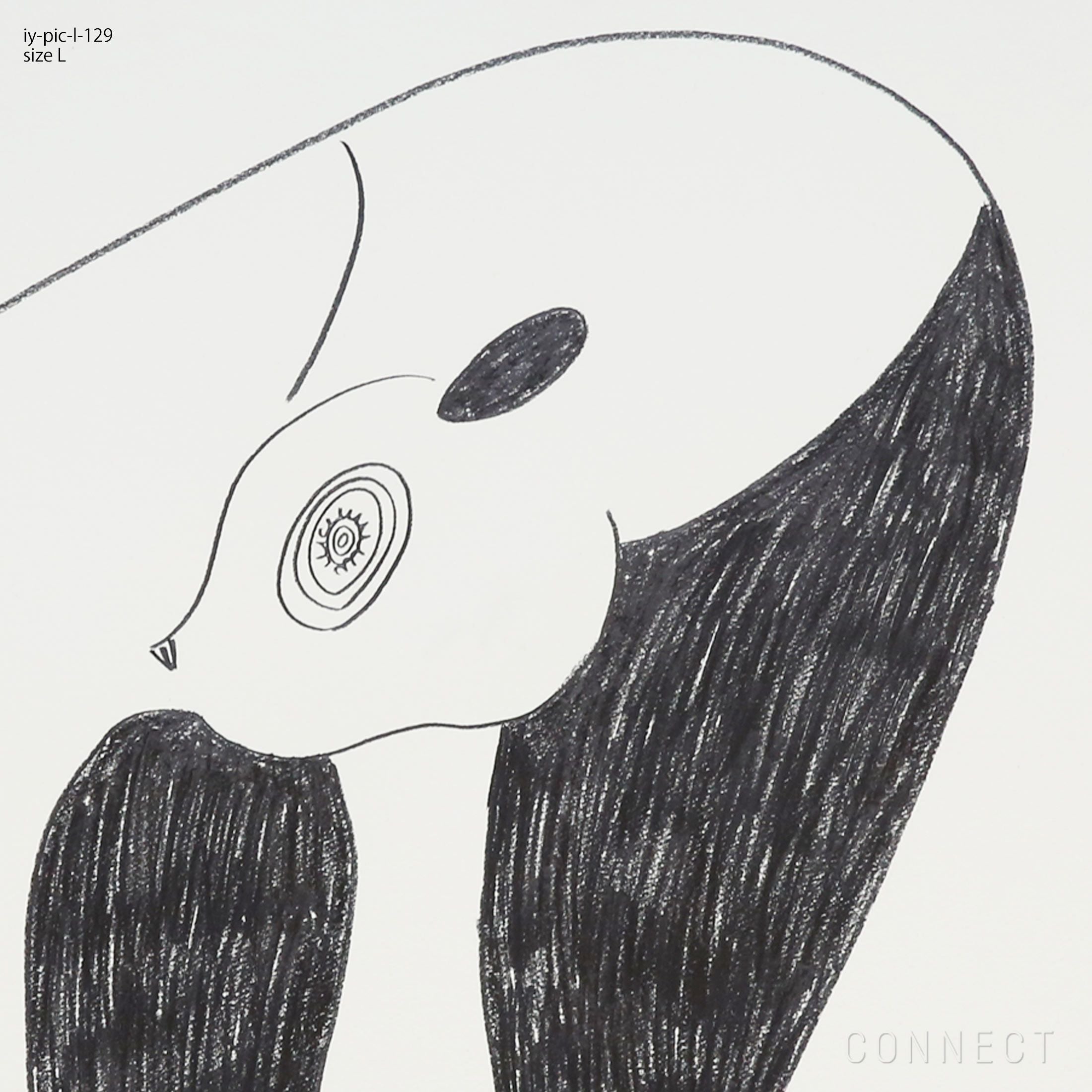 販売終了］山口一郎 / Lサイズ / パンダ / iy-pic-l-129 | CONNECT
