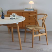 CONNECTセレクトダイニングセットCARL HANSEN & SON（カール・ハンセン＆サン） BA103 ホワイトラミネート天板（オーク材・オイル仕上げ）＋ CH24 / Yチェア （ワイチェア） オーク材・オイル仕上げ