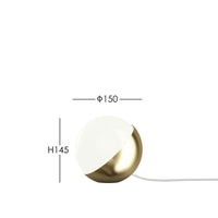 Louis Poulsen（ルイスポールセン） / VL Studio（ステュディオ） テーブル / フロア 150 / 真鍮