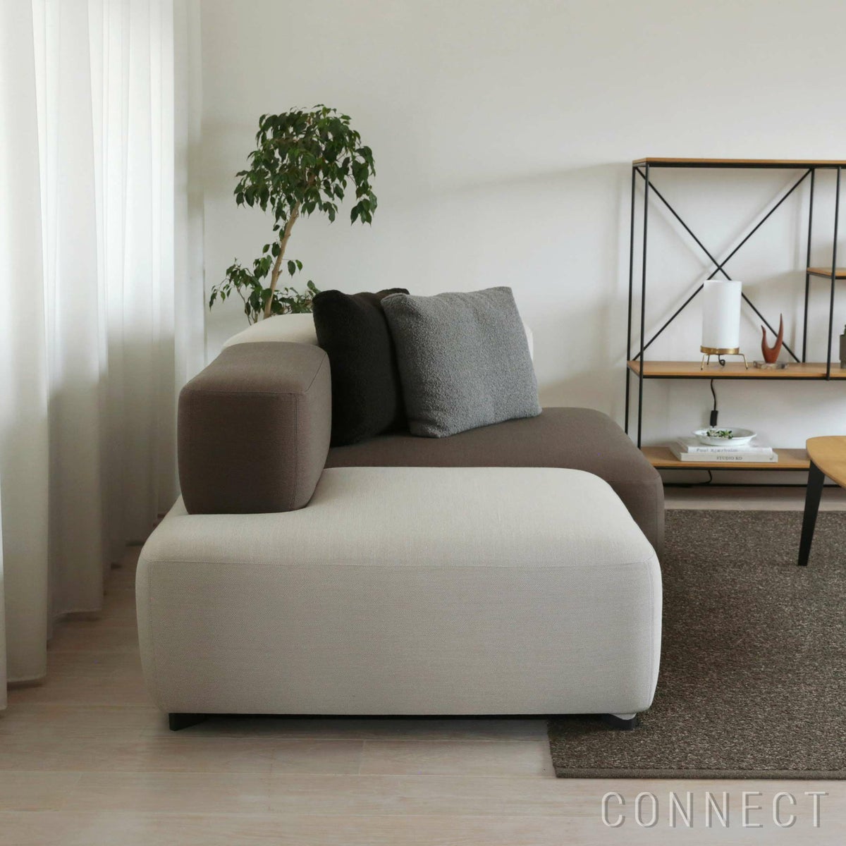 FRITZ HANSEN（フリッツ・ハンセン） / ALPHABET SOFA（アルファベットソファ） / PL210-4 / STEELCUT TRIO / W2100