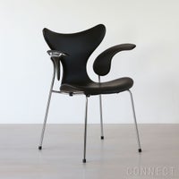 FRITZ HANSEN（フリッツ・ハンセン） / LILY（リリー） / アームチェア / ソフトレザー / ブラックブラウン