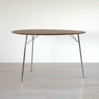 FRITZ HANSEN（フリッツ・ハンセン） / EGG TABLE（エッグテーブル） / ウォルナット / クローム脚