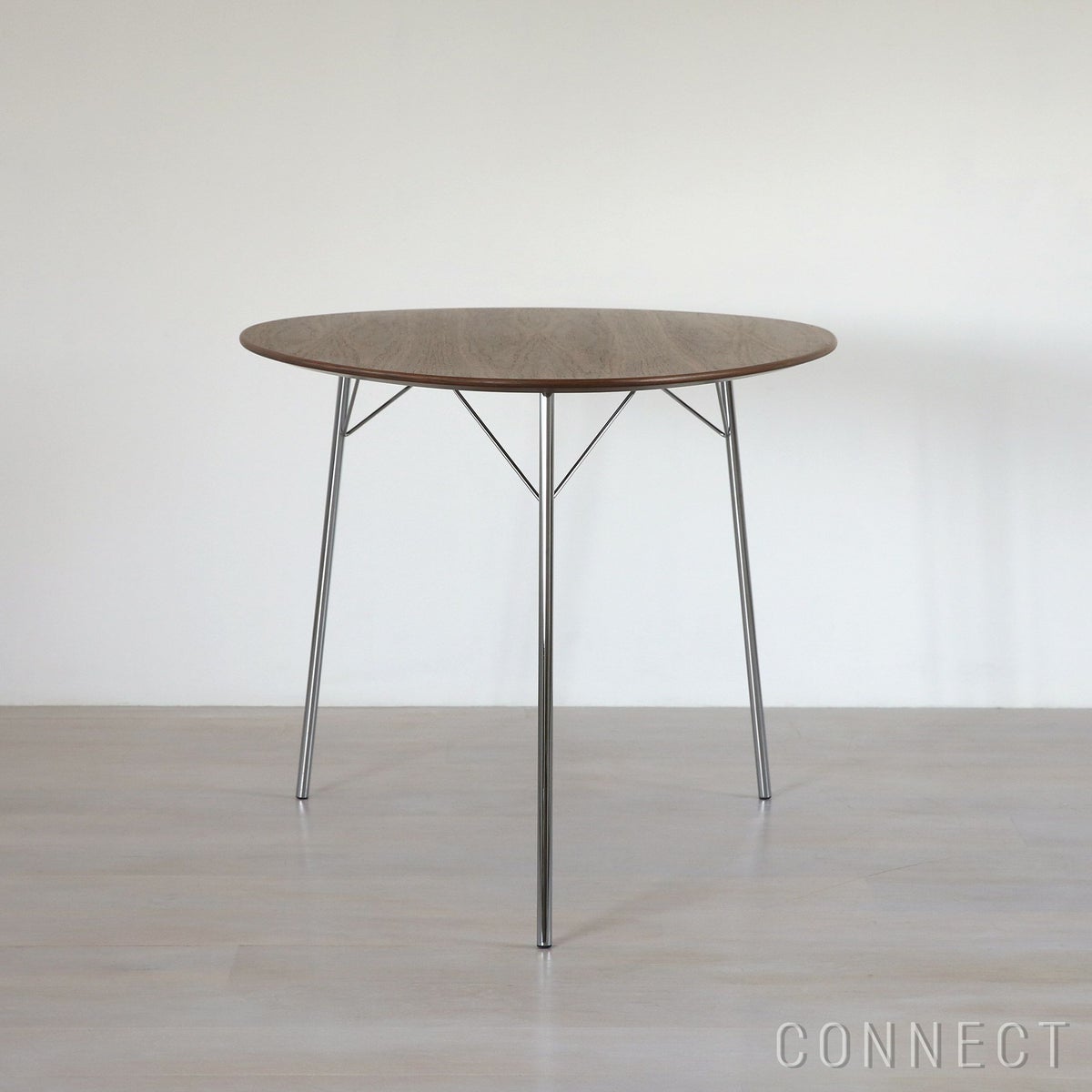 FRITZ HANSEN（フリッツ・ハンセン） / EGG TABLE（エッグテーブル） / ウォルナット / クローム脚