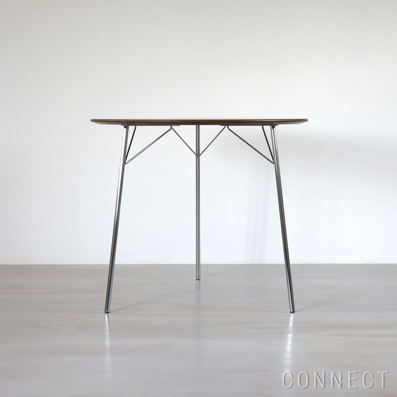 FRITZ HANSEN（フリッツ・ハンセン） / EGG TABLE（エッグテーブル） / ウォルナット / クローム脚