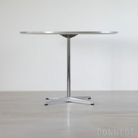FRITZ HANSEN（フリッツ・ハンセン） / TABLE SERIES（テーブルシリーズ）A603 / スーパー円テーブル / ホワイト / クローム脚