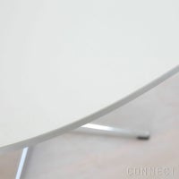 FRITZ HANSEN（フリッツ・ハンセン） / TABLE SERIES（テーブルシリーズ）A603 / スーパー円テーブル / ホワイト / クローム脚