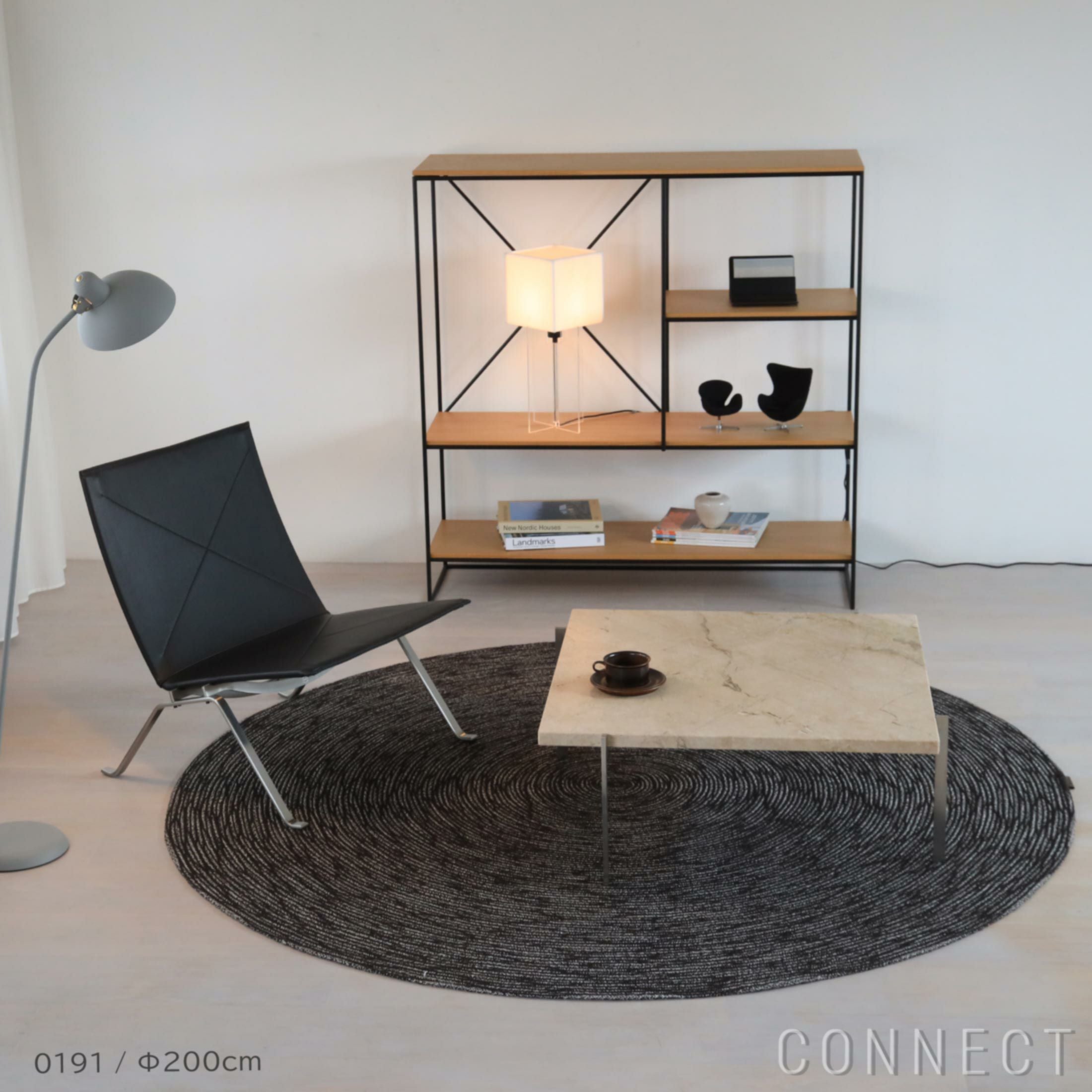 Kvadrat（クヴァドラ）丸ラグ Braid｜北欧インテリア 正規販売店 CONNECT