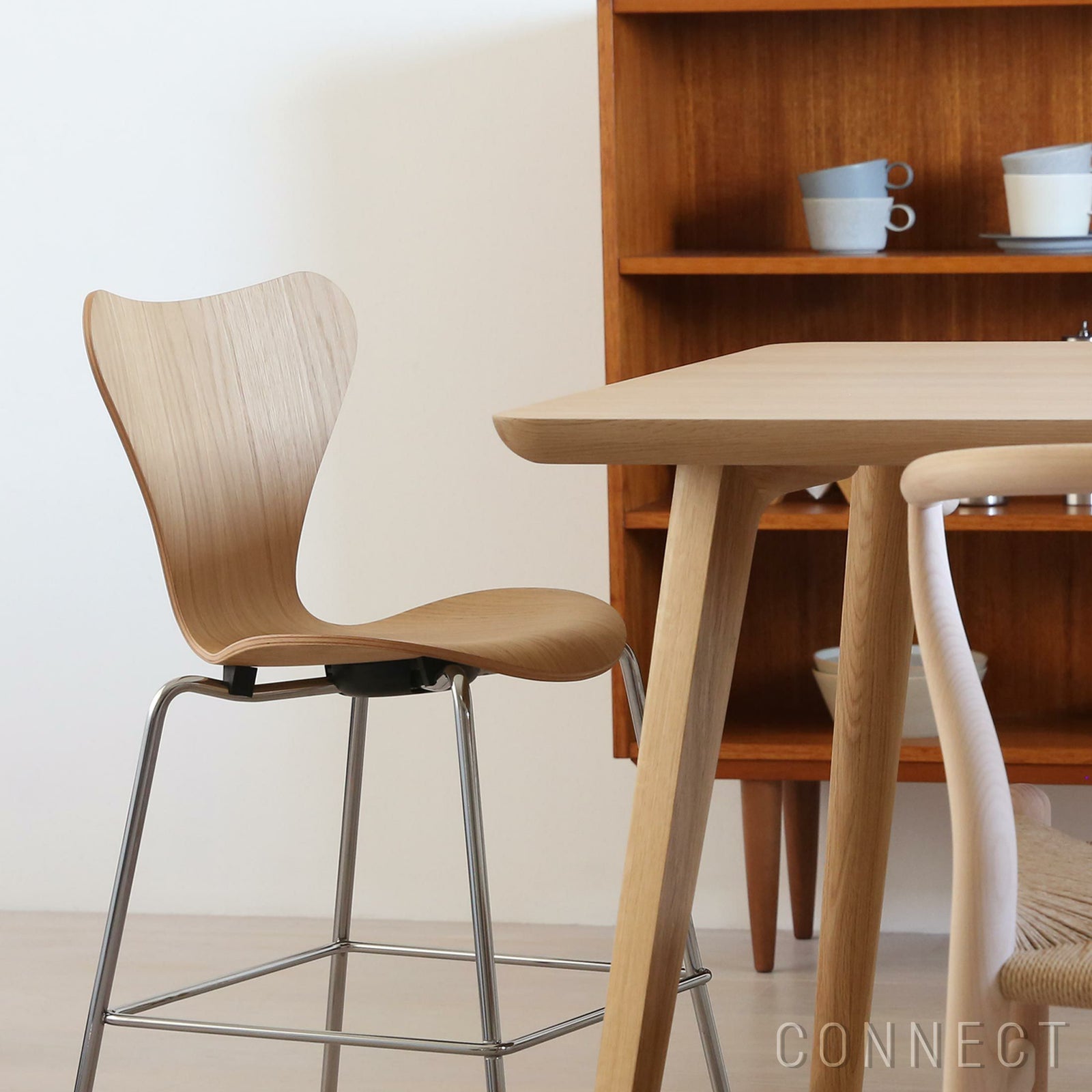 セブンチェア ナチュラルウッド FRITZ HANSEN｜北欧インテリア 正規 