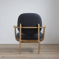 FRITZ HANSEN（フリッツ・ハンセン） / FRED（フレッド） / ラウンジチェア / オーク材・クリアラッカー仕上げ / Christianshavn 1174（クリスチャンハウン）ダークグレー