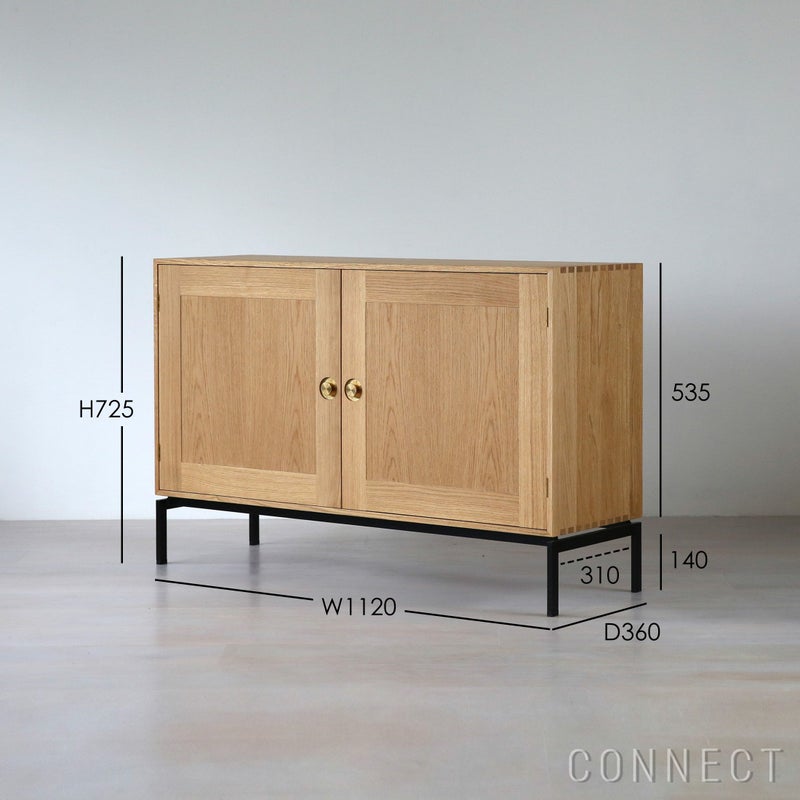 CARL HANSEN & SON （カール・ハンセン＆サン） / FK632115F / FK BOOKCASE SYSTEM / キャビネット / オーク材・オイル仕上げ / 二段棚