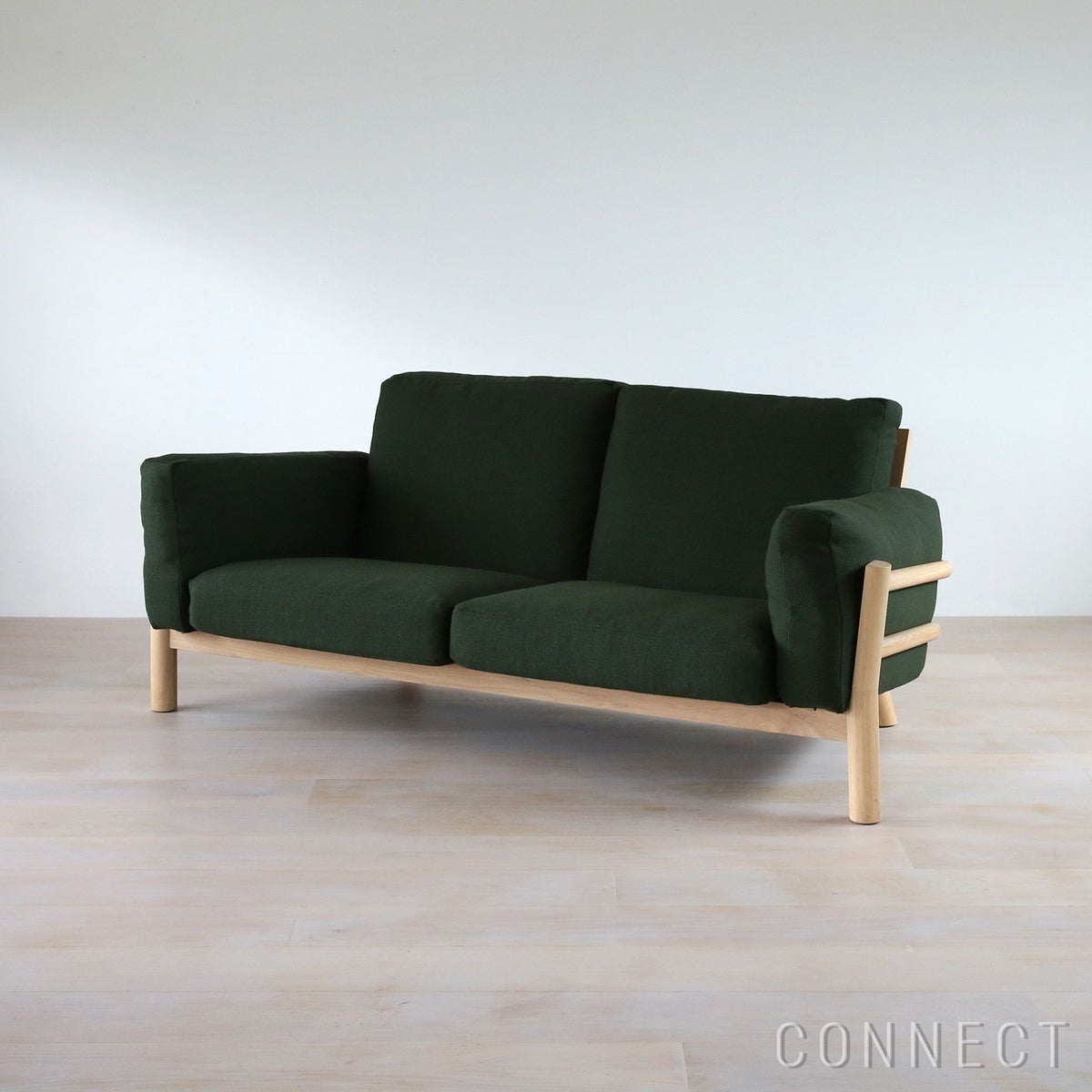 【アウトレット】KARIMOKU NEW STANDARD（カリモク ニュースタンダード） / CASTOR SOFA （キャストールソファ）/ 2-SEATER / PURE OAK （2シーター / ピュアオーク）/Vidar972