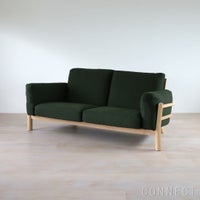 【アウトレット】KARIMOKU NEW STANDARD（カリモク ニュースタンダード） / CASTOR SOFA （キャストールソファ）/ 2-SEATER / PURE OAK （2シーター / ピュアオーク）/Vidar972
