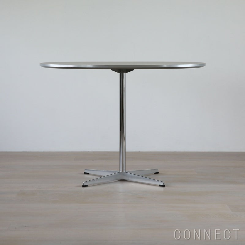 FRITZ HANSEN（フリッツ・ハンセン） / TABLE SERIES（テーブルシリーズ）A603 / スーパー円テーブル / グレー / クローム脚 / Φ100cm